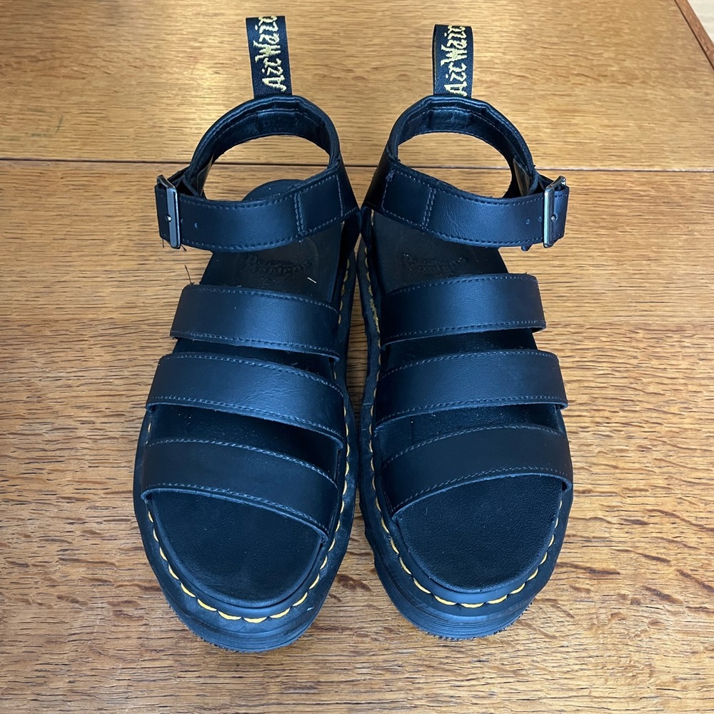 Dr. Martens: VEGAN BLAIRE WOMEN'S FELIX GLADIATOR SANDALS - size 39